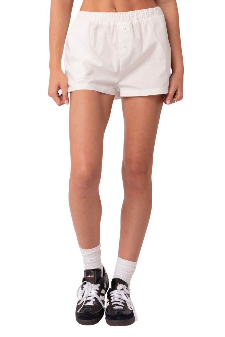 Aline Boxer Shorts, Main, color, WHITE