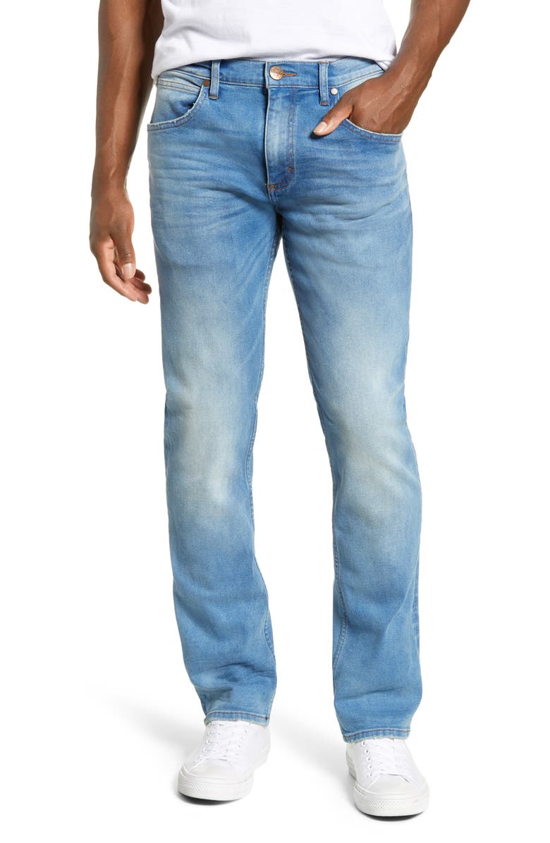 Wrangler Greensboro Straight Leg Jeans, Main, color, 