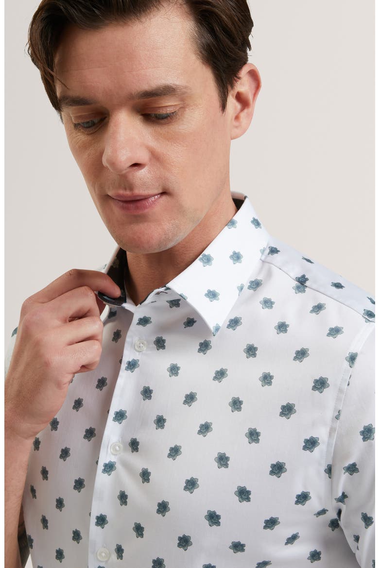 Chaska Regular Fit Button-Up Shirt, Alternate, color, WHITE