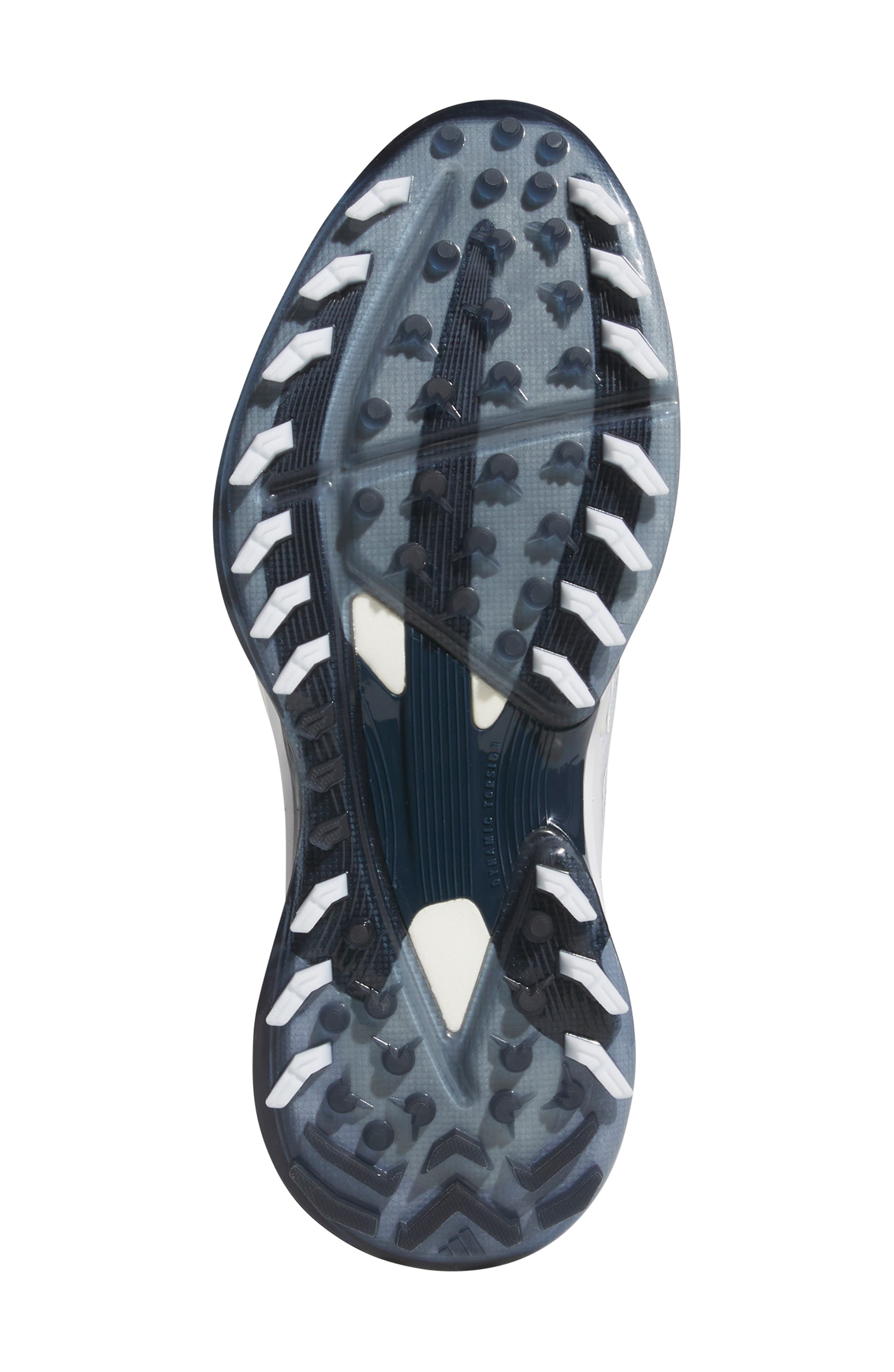 adidas Adizero ZG Golf Shoe, Alternate, color, White/ Navy