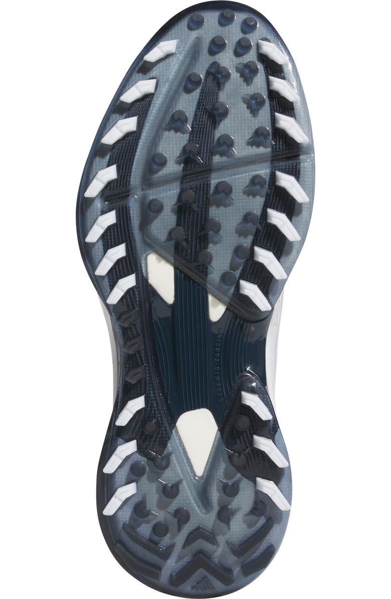 adidas Adizero ZG Golf Shoe, Alternate, color, White/ Navy