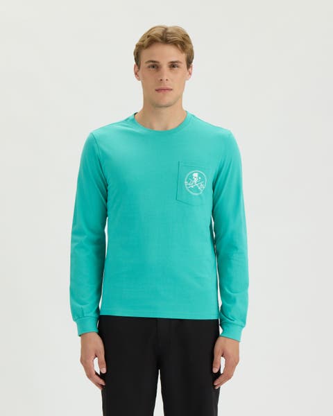 Skull and Poles Long Sleeve Tee