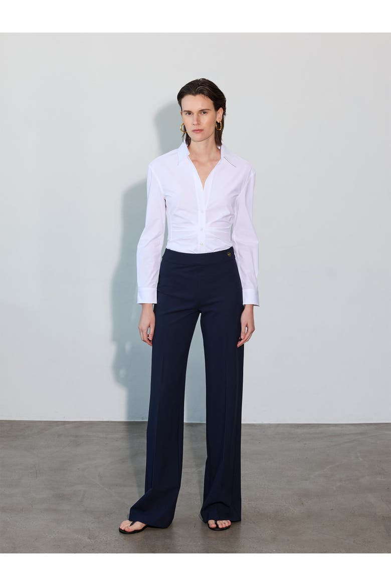 Savil Stretch Poplin Shirt, Alternate, color, White