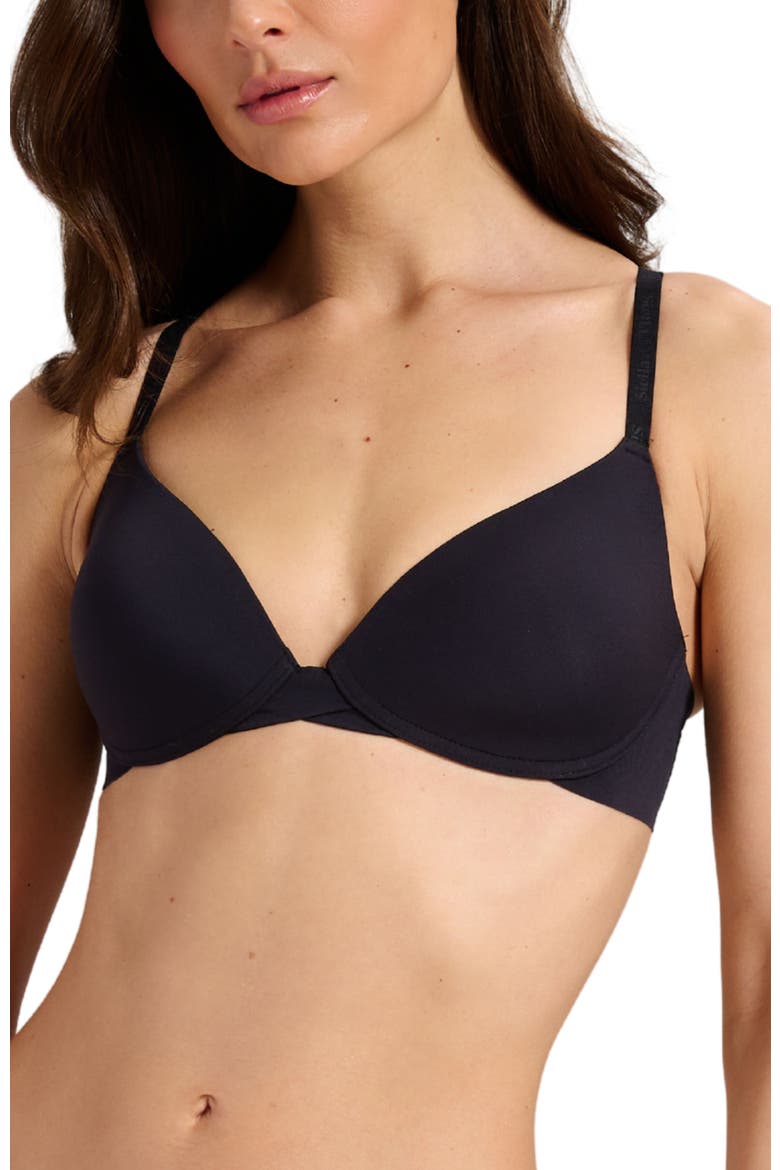 No-Show T-Shirt Foam Bra, Main, color, Black