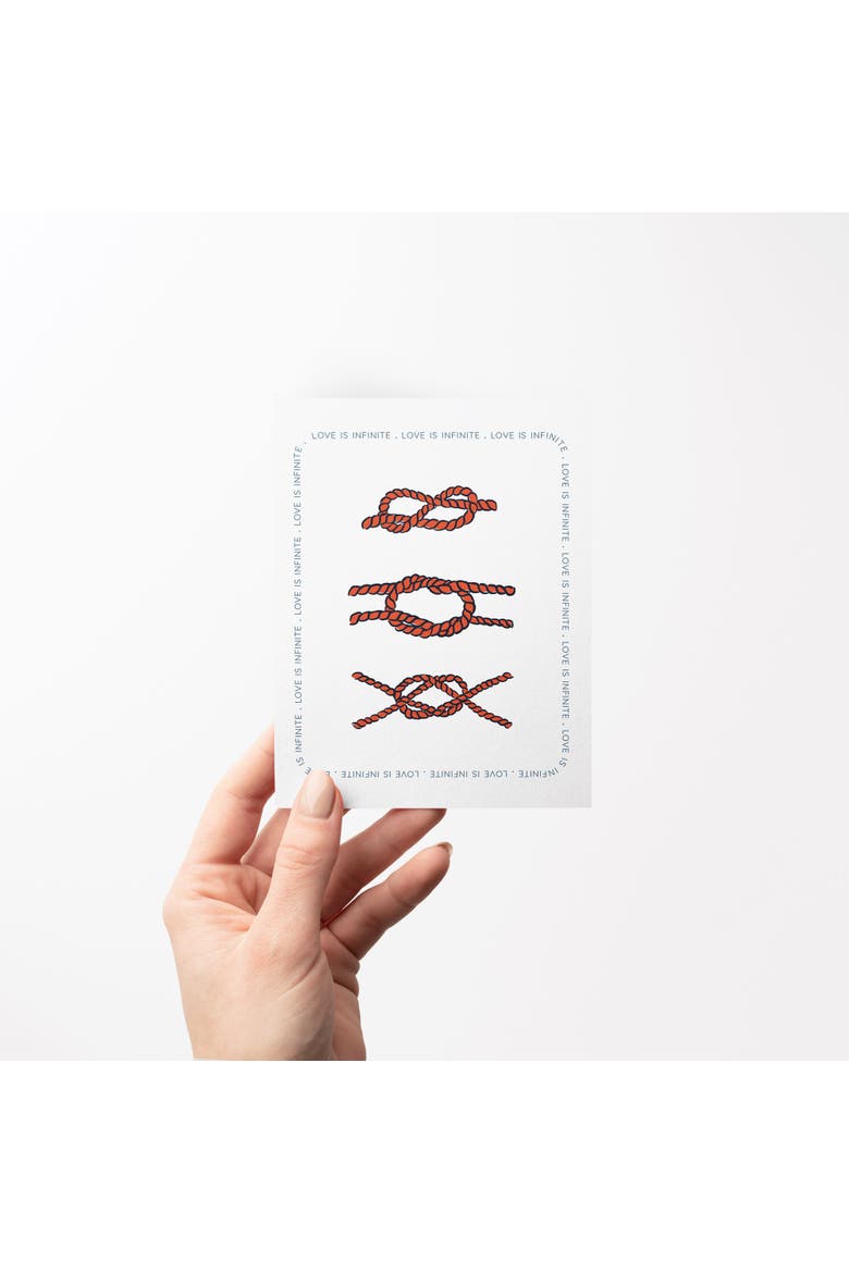 Wedding Greeting Card Pack (3ct) "Love, Forever Knot, Happy Wedding Day Guys", Alternate, color, Multi-Pack