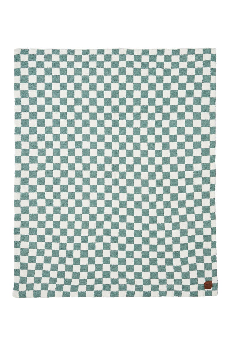 Mate Cozy Knit Throw Blanket, Main, color, KALE