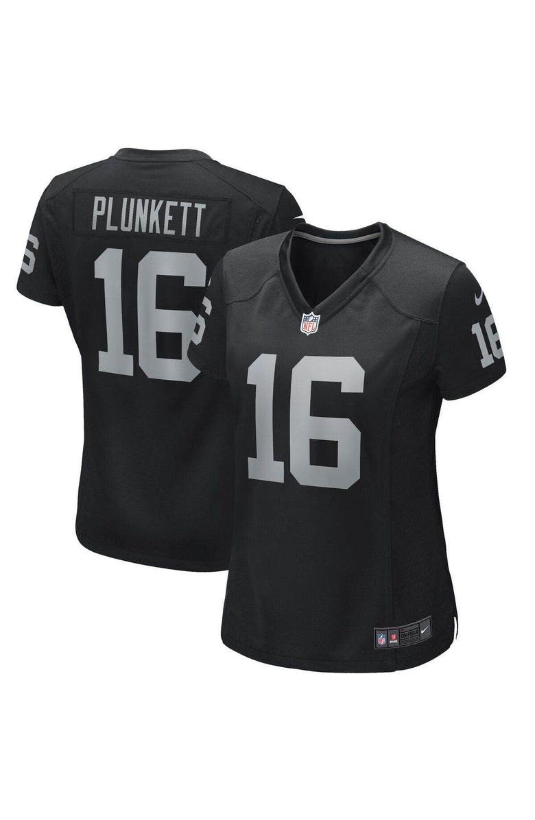 Nike Women's Nike Jim Plunkett Black Las Vegas Raiders Game Retired Player Jersey, Main, color, 