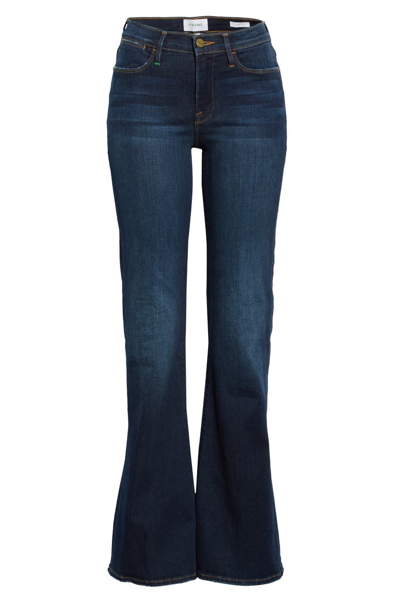FRAME Le High Waist Flare Leg Jeans, Alternate, color, 