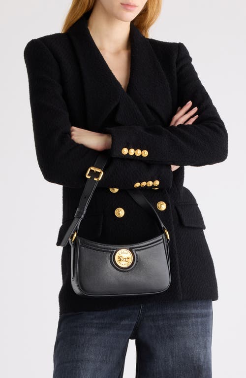 Chloé Mini Horse Medal Leather Shoulder Bag