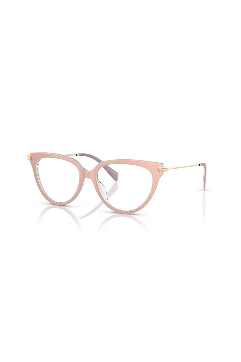 53mm Cat Eye optical glasses, Main, color, Beige