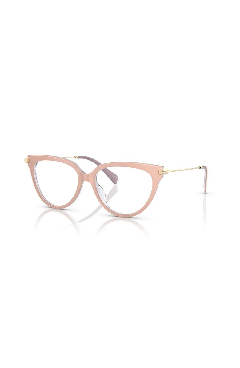 Michael Kors 53mm Cat Eye optical glasses, Main, color, Beige