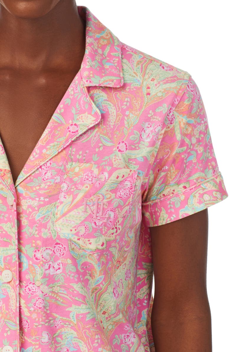 Lauren Ralph Lauren Cotton Blend Pajamas, Alternate, color,