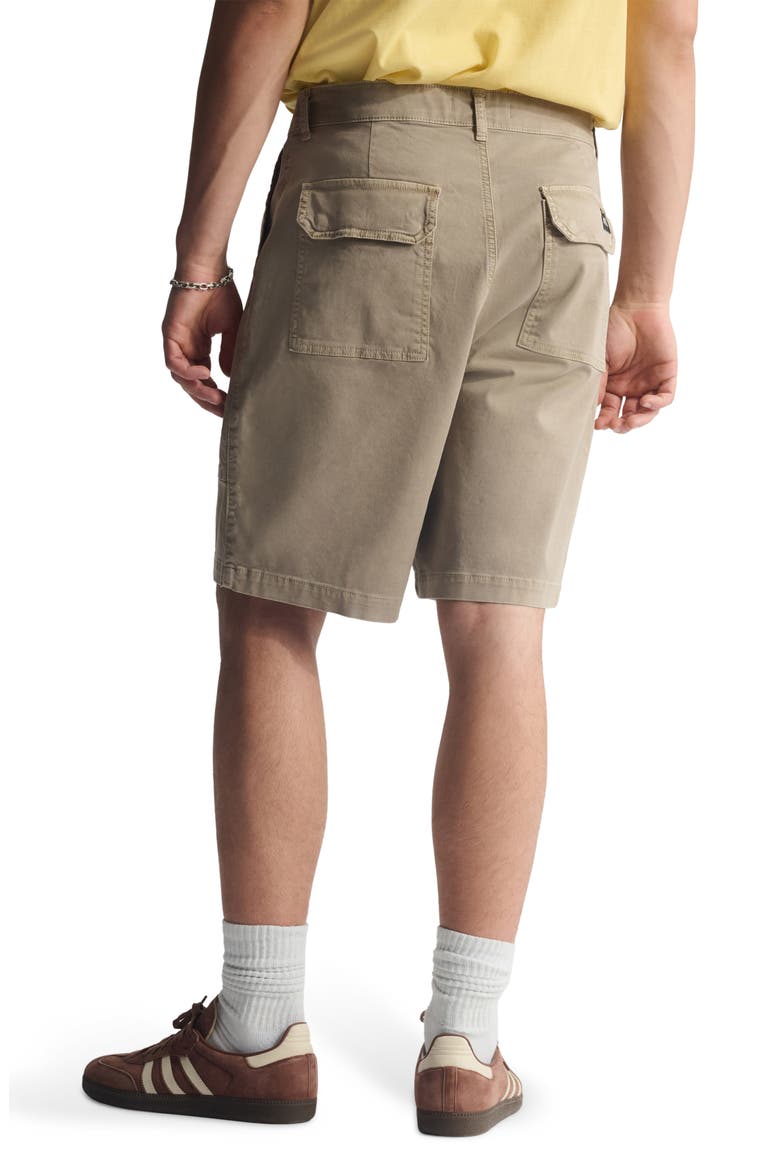 Stretch Cotton Cargo Shorts, Alternate, color, WINTER TWIG