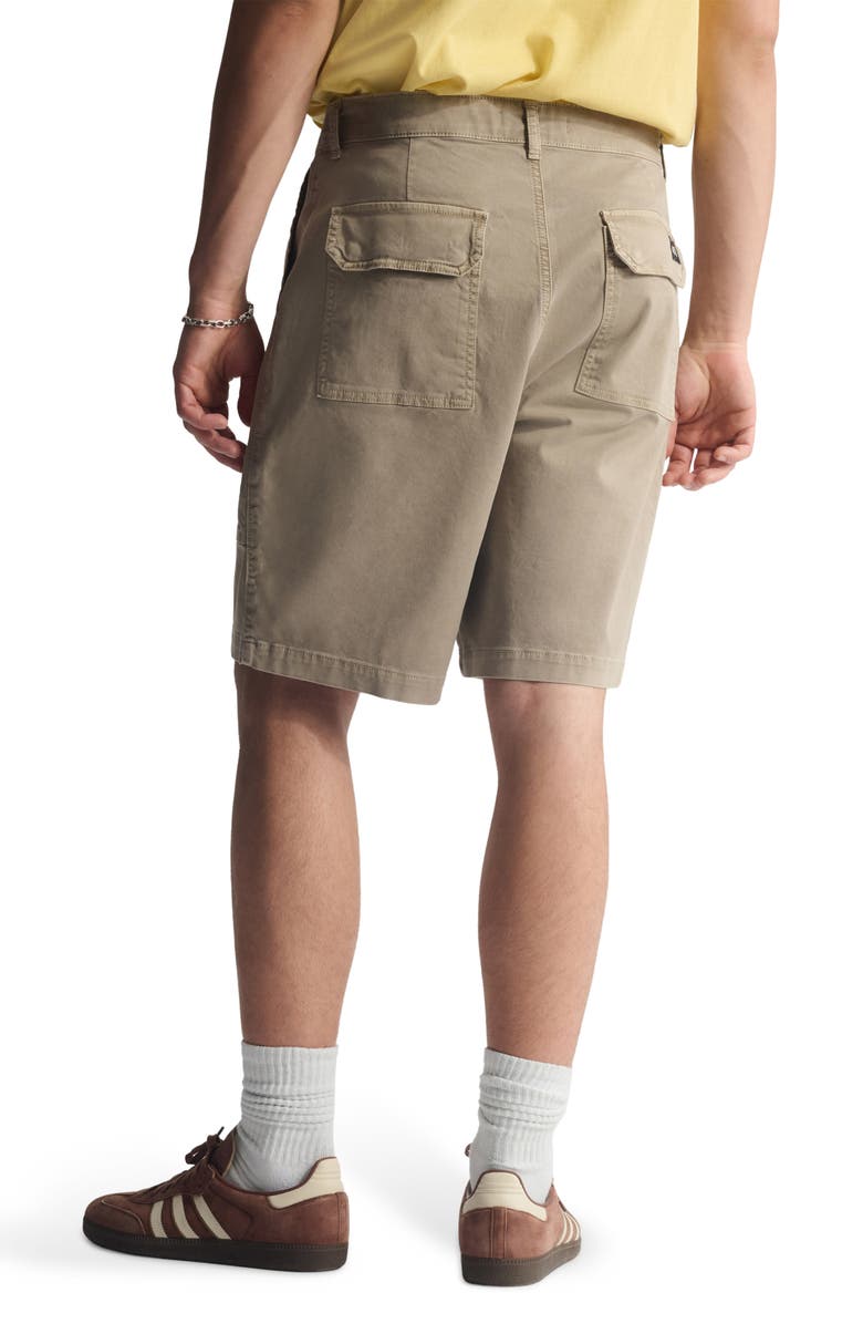 Brooklyn Industries Stretch Cotton Cargo Shorts, Alternate, color, Winter Twig