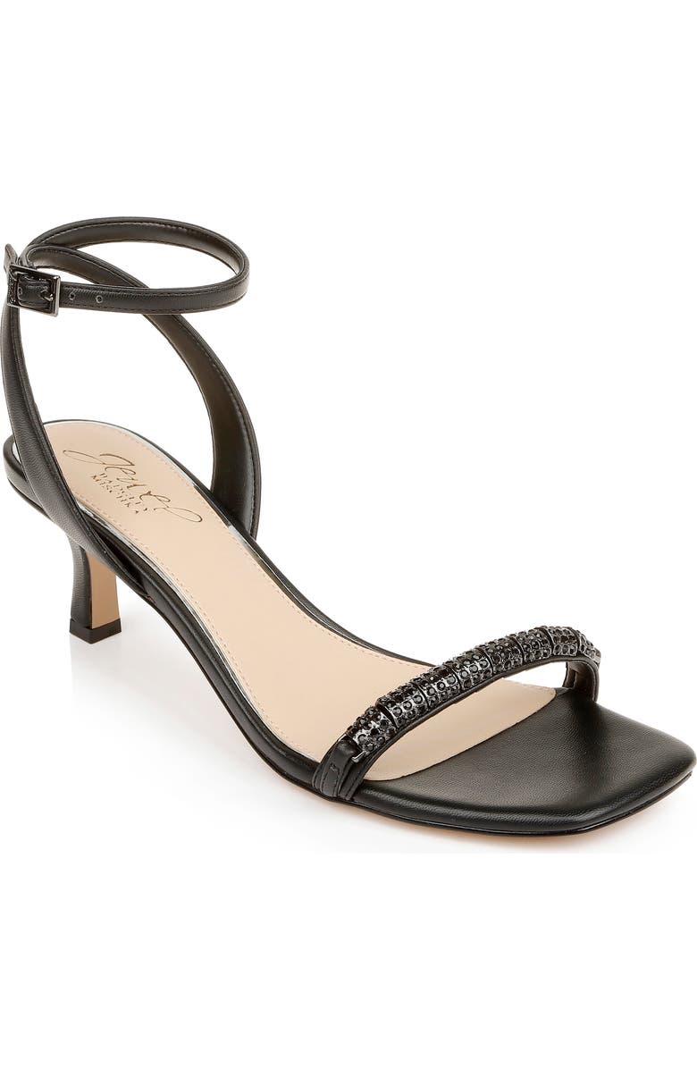 Jewel Badgley Mischka Charisma Kitten Heel Ankle Strap Sandal, Main, color,