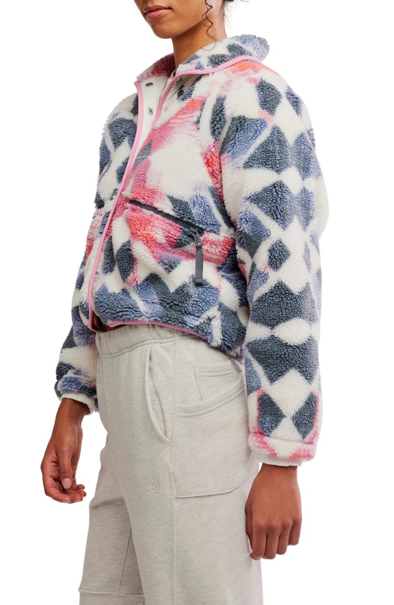 FP Movement by Free People FP Movement Rocky Ridge Fleece Jacket, Alternate, color, Mystic Meadow