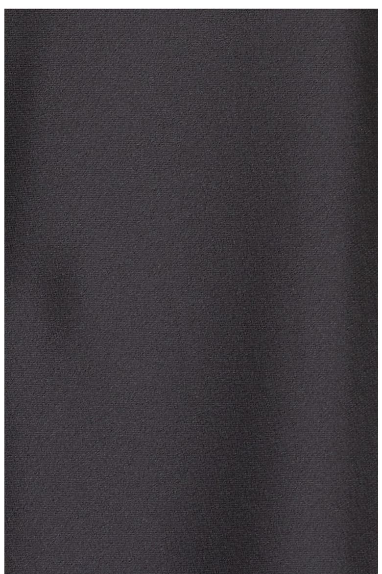 Embellished Plunge Neck Satin Maxi Dress, Alternate, color, BLACK