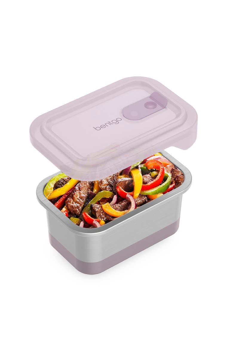 MicroSteel Heat & Eat Container - Lunch Size 3 Cups - Dusk, Alternate, color, DUSK