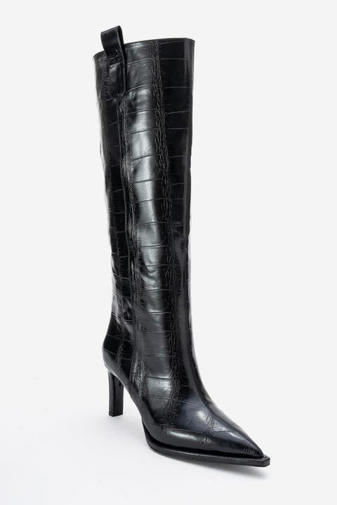 Lunelle Stiletto Knee High Boot