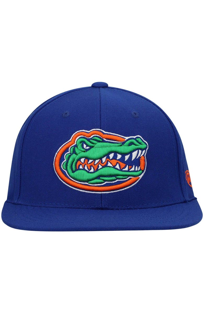 TOP OF THE WORLD Men's Top of the World Royal Florida Gators Team Color Fitted Hat, Alternate, color, Royal