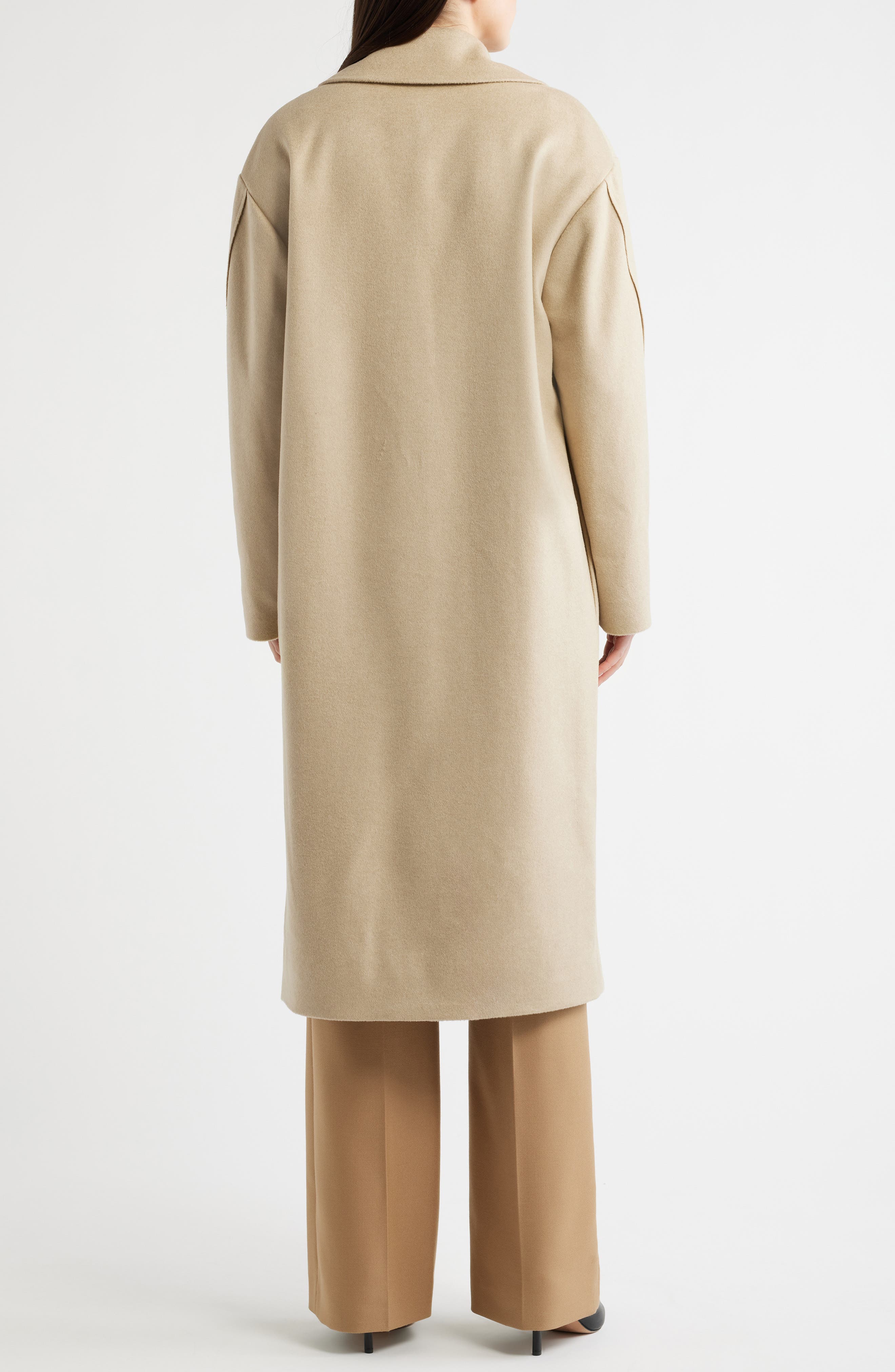 Calacas Wool & Cashmere Long Coat - image 2