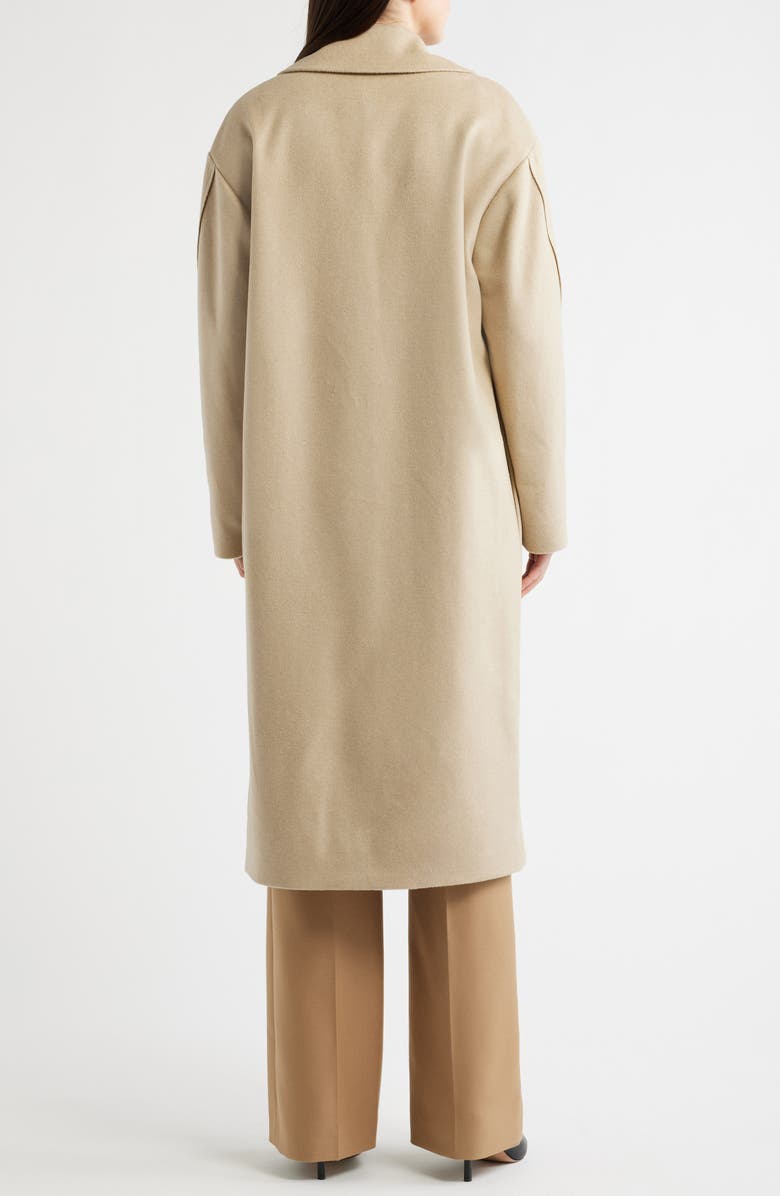 BOSS Calacas Wool & Cashmere Long Coat, Alternate, color, Pumice