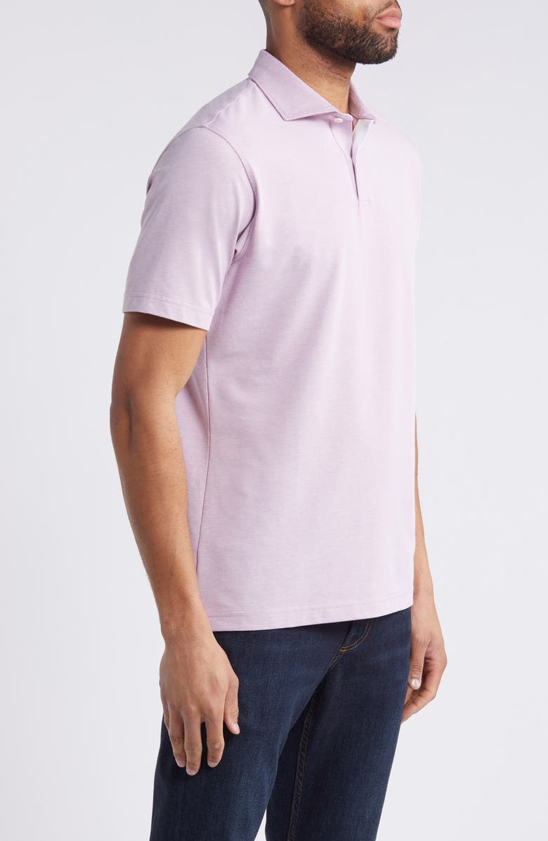 Peter Millar Crown Crafted Albatross Piqué Performance Polo, Alternate, color,