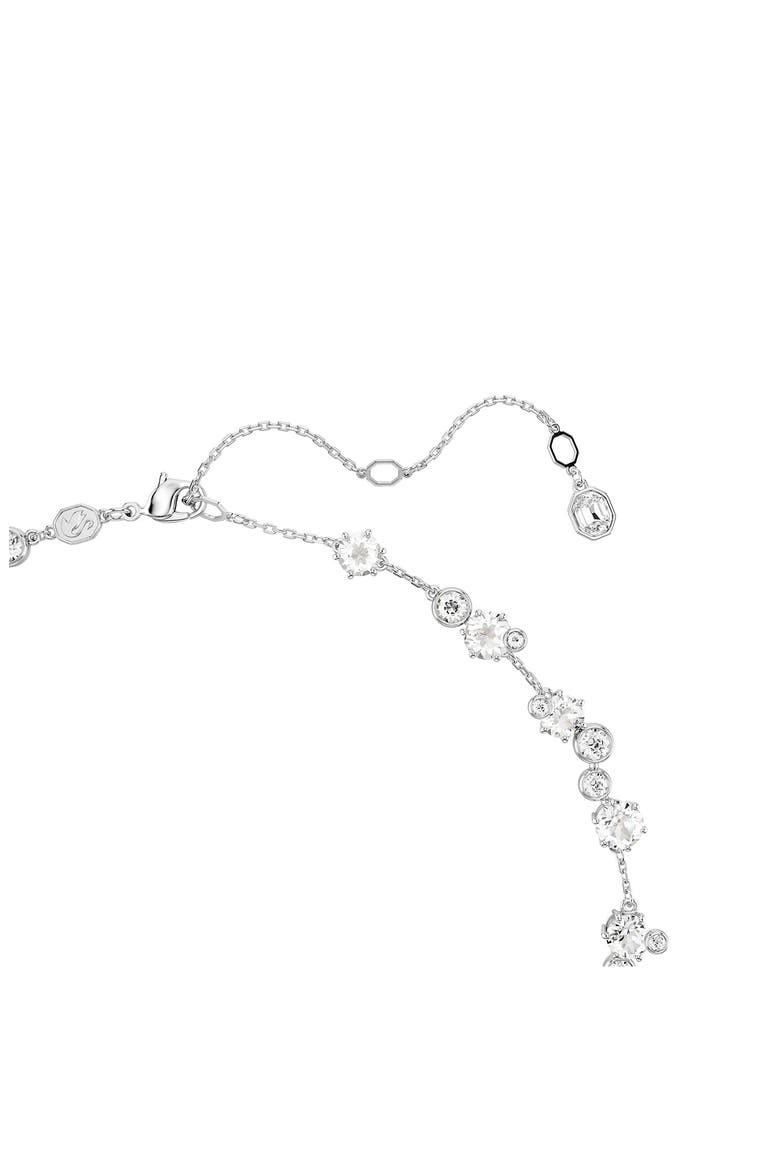Constella Crystal Collar Necklace, Alternate, color, RHODIUM/ CRYSTAL