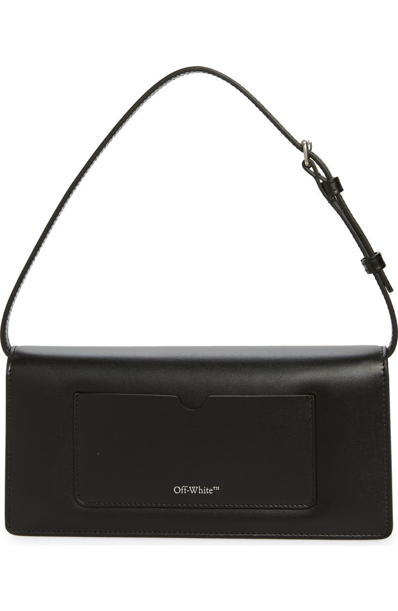 Off-White Jitney 1.0 Leather Shoulder Bag, Alternate, color,