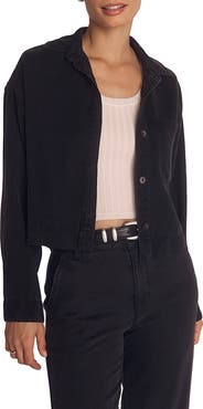 Bella Dahl Crop Button-Up Shirt