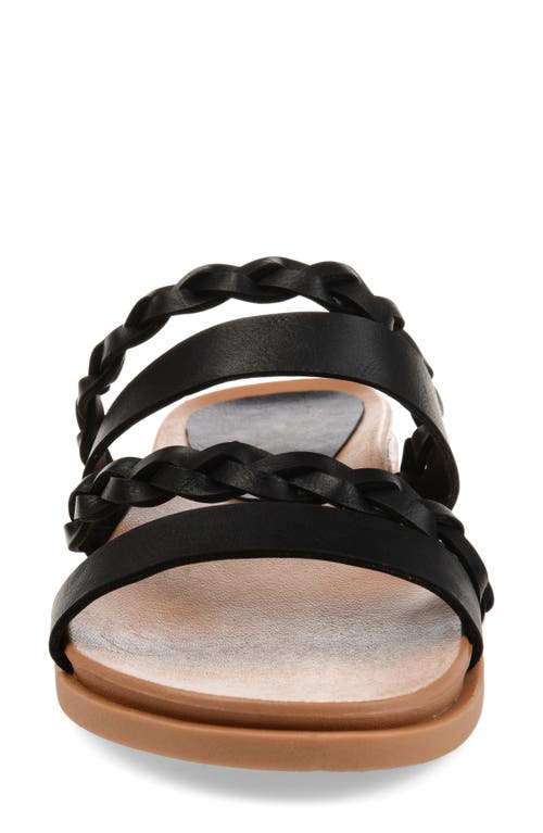 Journee Collection Colette Slide Sandal In Black