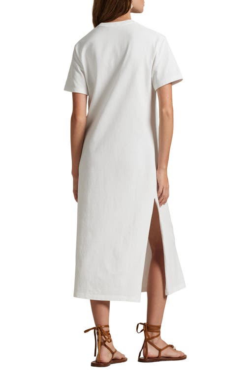 Polo Ralph Lauren Mesh Polo Dress In White