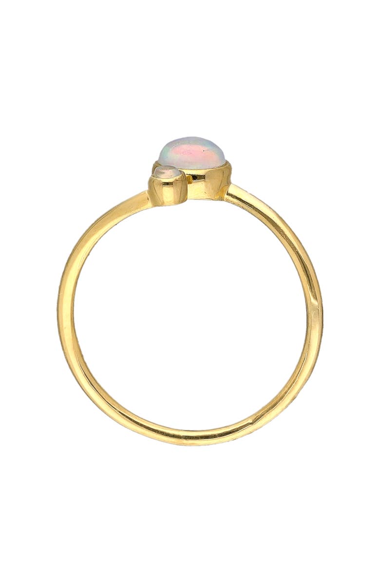 YS GEMS Bezel Set Opal Bypass Ring, Alternate, color, Multi