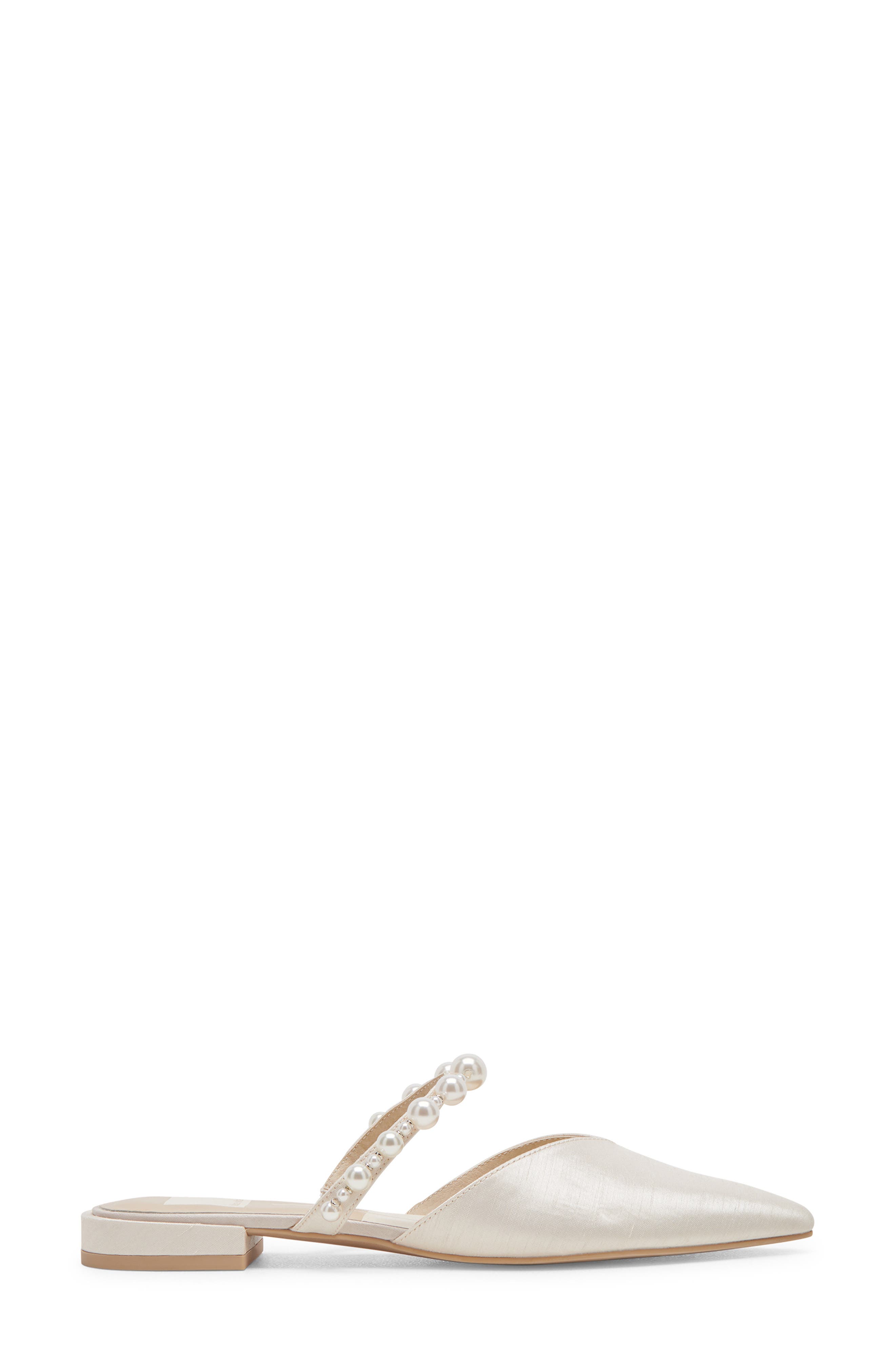 Dolce Vita Kanika Imitation Pearl Pointed Toe Mule, Alternate, color, 