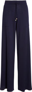 Eleventy Avalon Travel Merino Wool Drawstring Pants