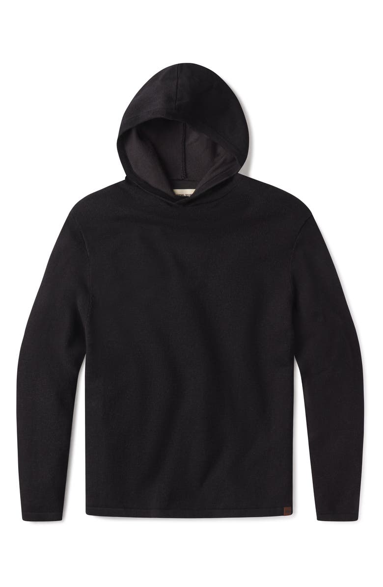The Normal Brand Jimmy Essential Hooded Sweater, Alternate, color, Black