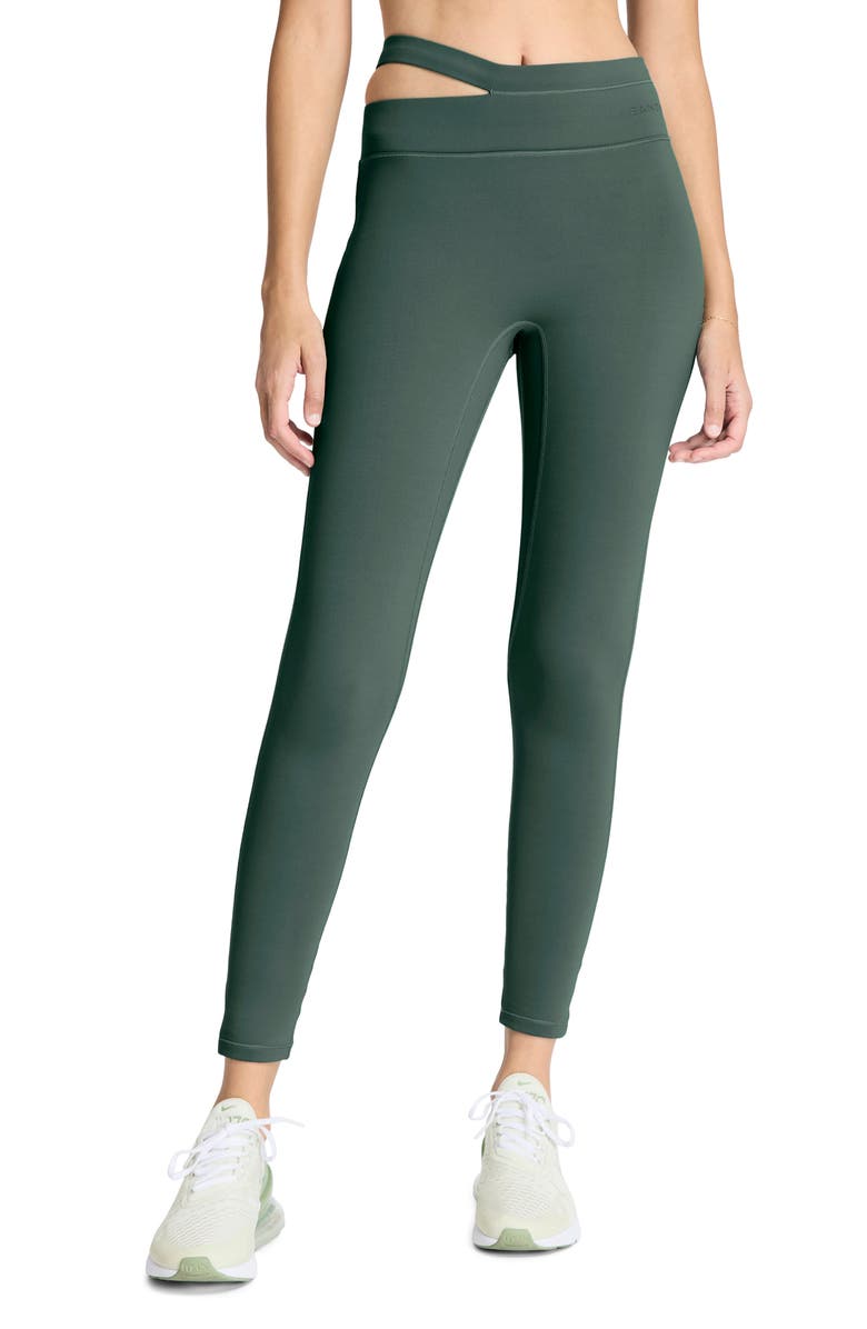 BANDIER Aria Asymmetric Waist Leggings, Main, color, 