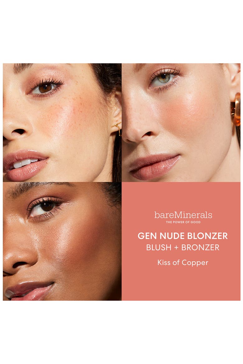 GEN NUDE BLONZER Blush + Bronzer, Alternate, color, KISS OF COPPER