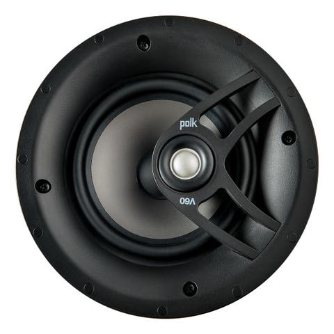 V60 6.5" Vanishing In Ceiling Speaker - Each (White)