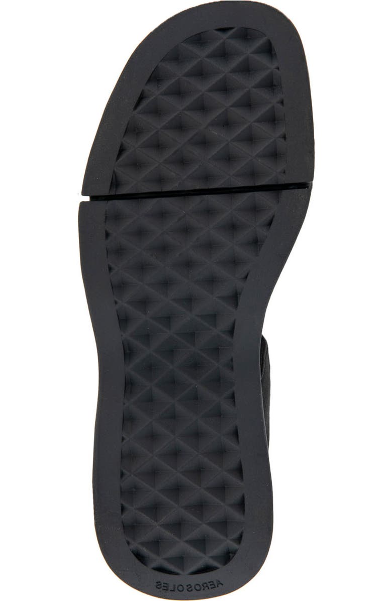 Aerosoles Freedom Lug Sole Sandal, Alternate, color, Black