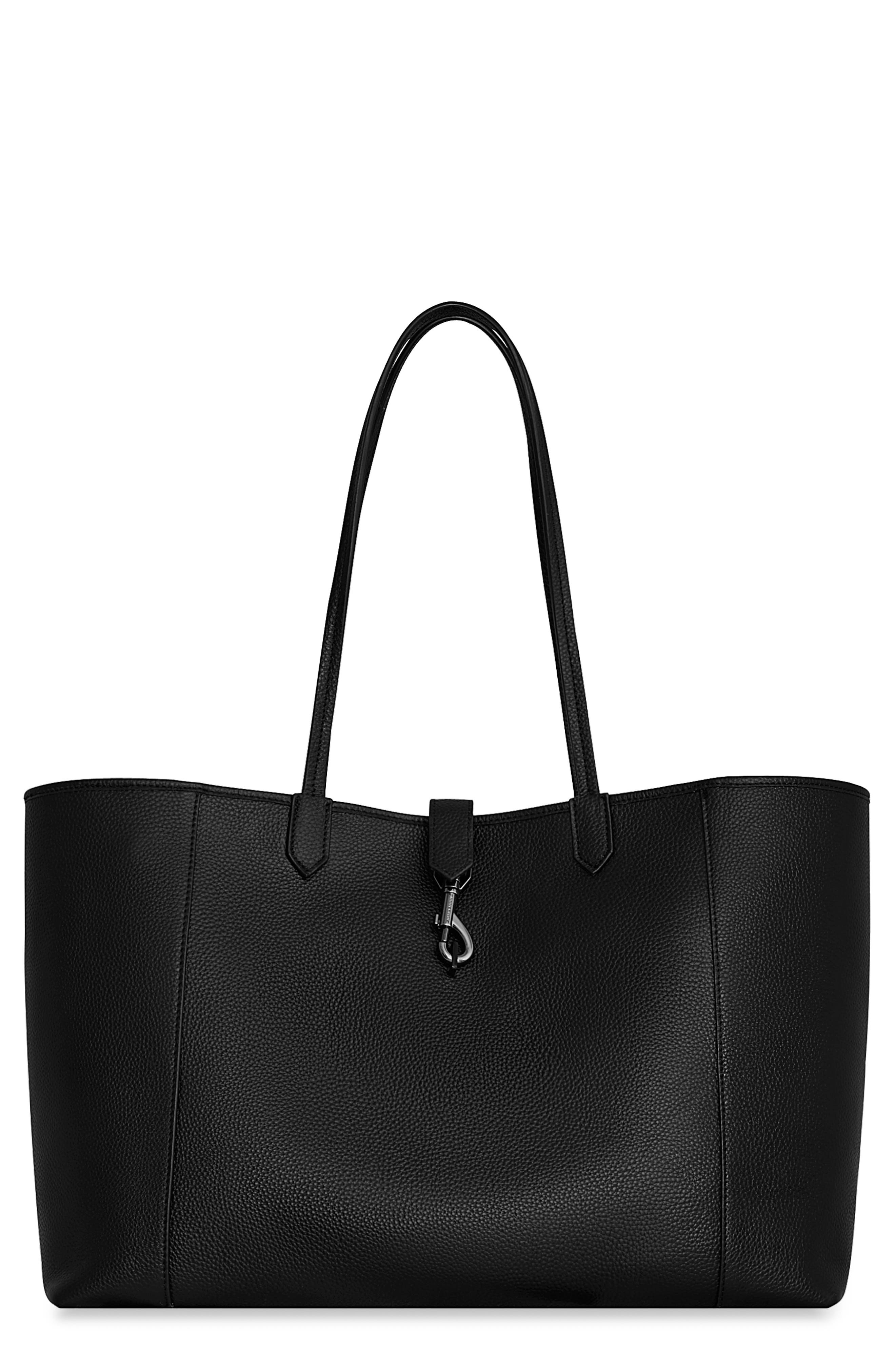 Rebecca Minkoff Megan East/West Leather Tote, Main, color, 