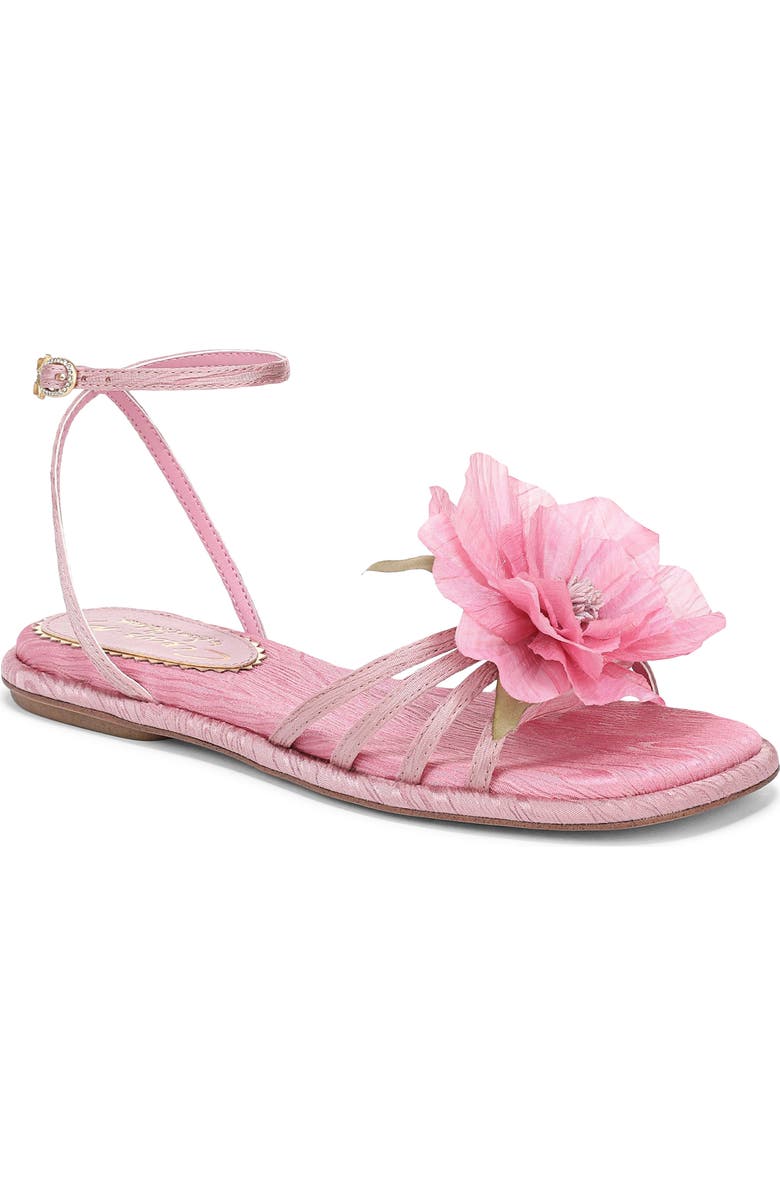 Circus NY by Sam Edelman Olana Flower Sandal, Main, color, Rosette Blush/ Pink Prism