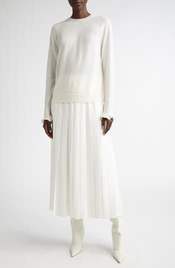 スカート poppy  PEARL PLEATED SKIRT 24.11.