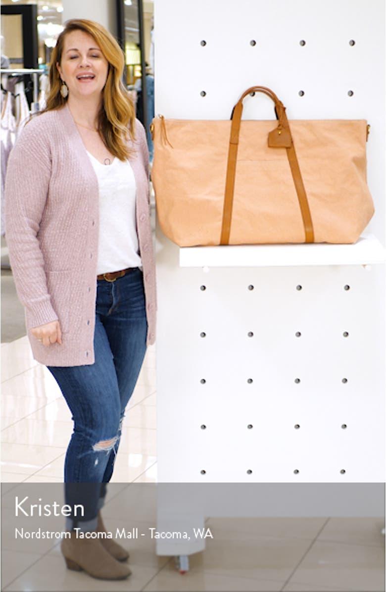 Canvas Weekend Bag, sales video thumbnail