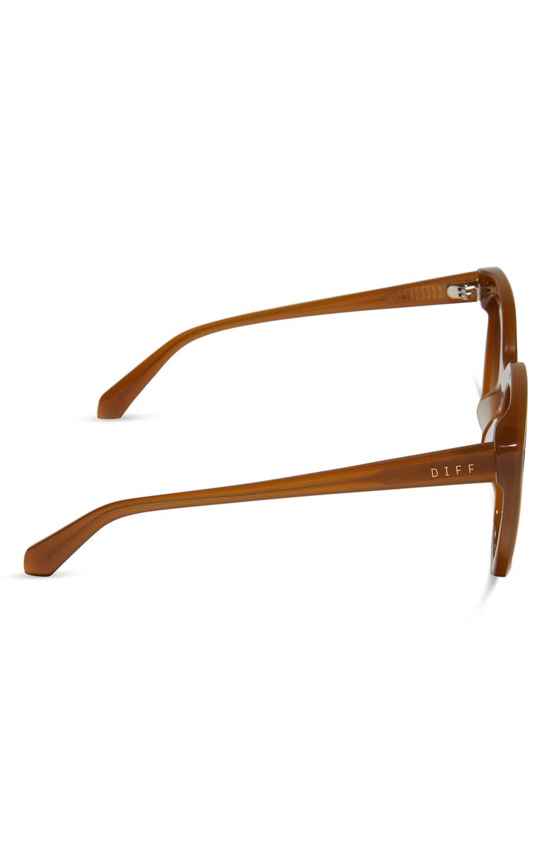 DIFF Gjelina 65mm Oversize Gradient Round Sunglasses, Alternate, color, 