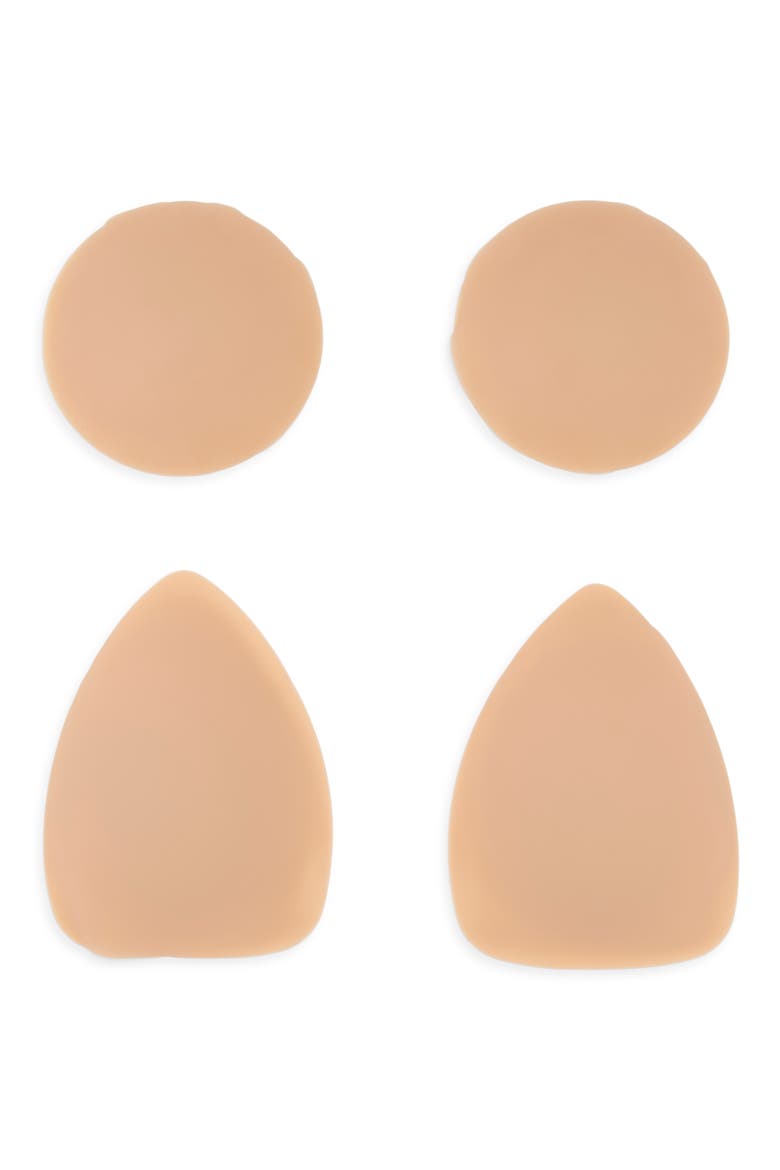 Perfect Pair Assorted 2-Pack Round & Triangle Nipple Covers, Main, color, MEDIUM-LIGHT