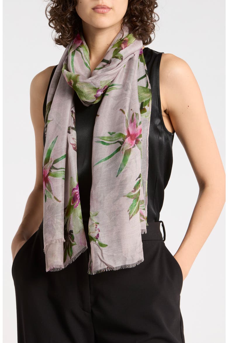 Adena Oblong Scarf, Main, color, BLUSH