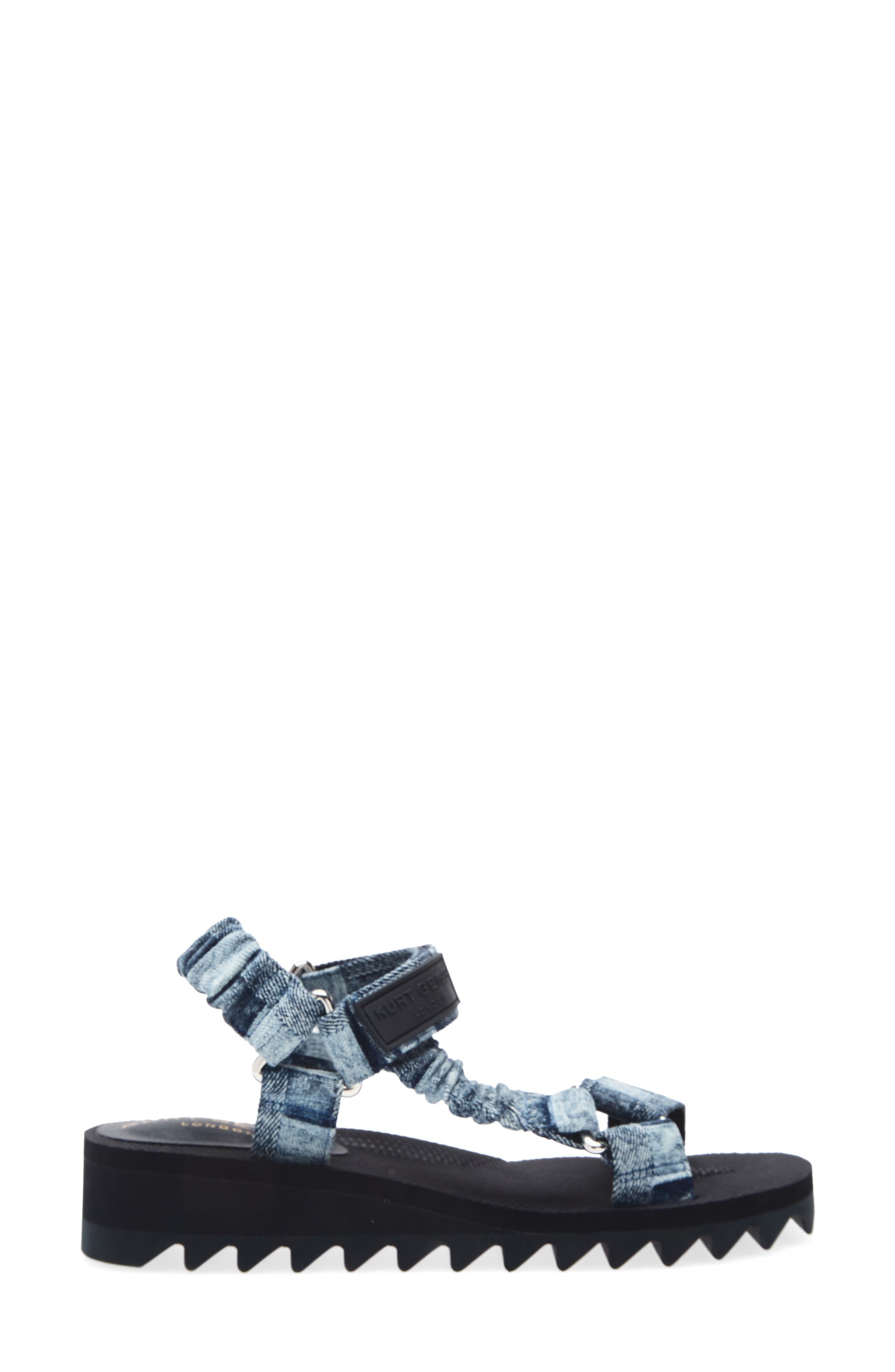 Kurt Geiger London Orion Sandal, Alternate, color, Denim