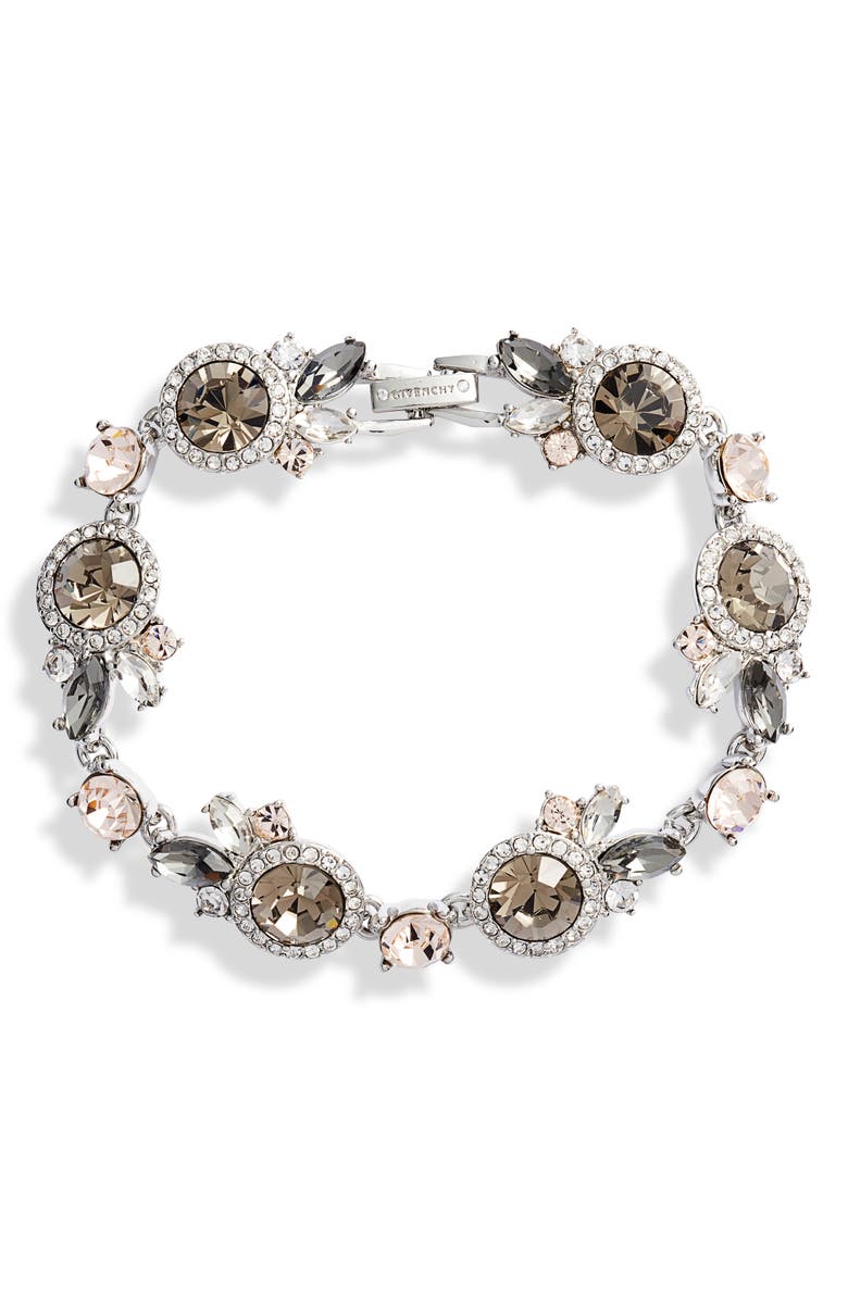 Givenchy Flex Crystal Bracelet, Main, color, 