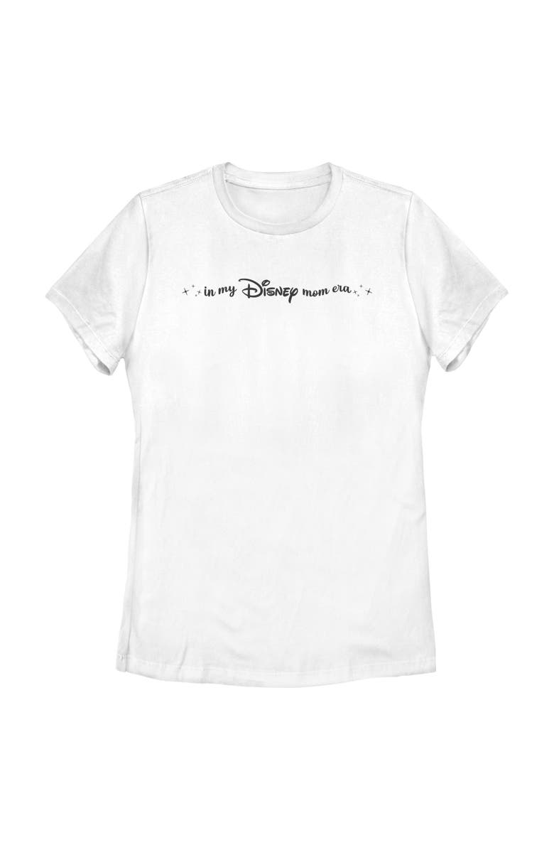 Disney Women's Disney In My Mom Era  Graphic T-Shirt, Main, color, White